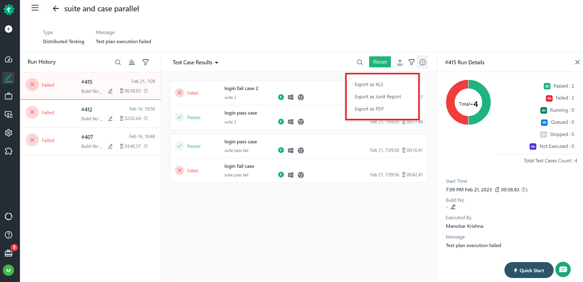 Export as PDF
