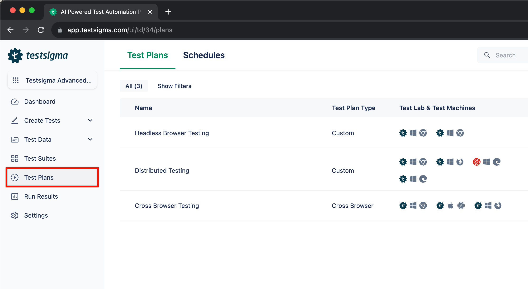 Test Plans