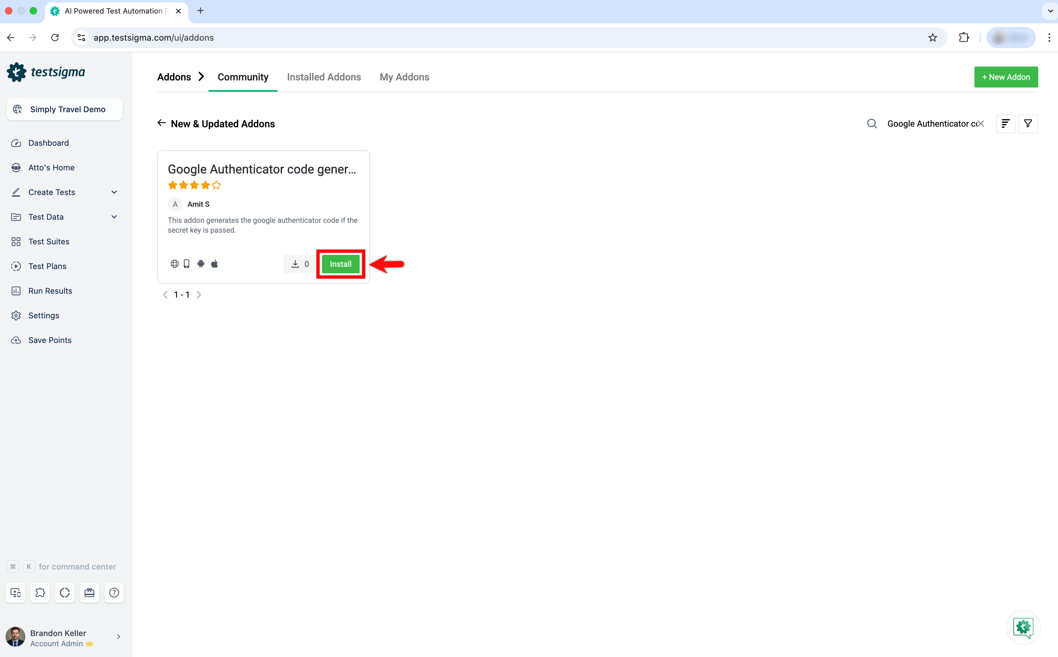 Google Authenticator Code Generator