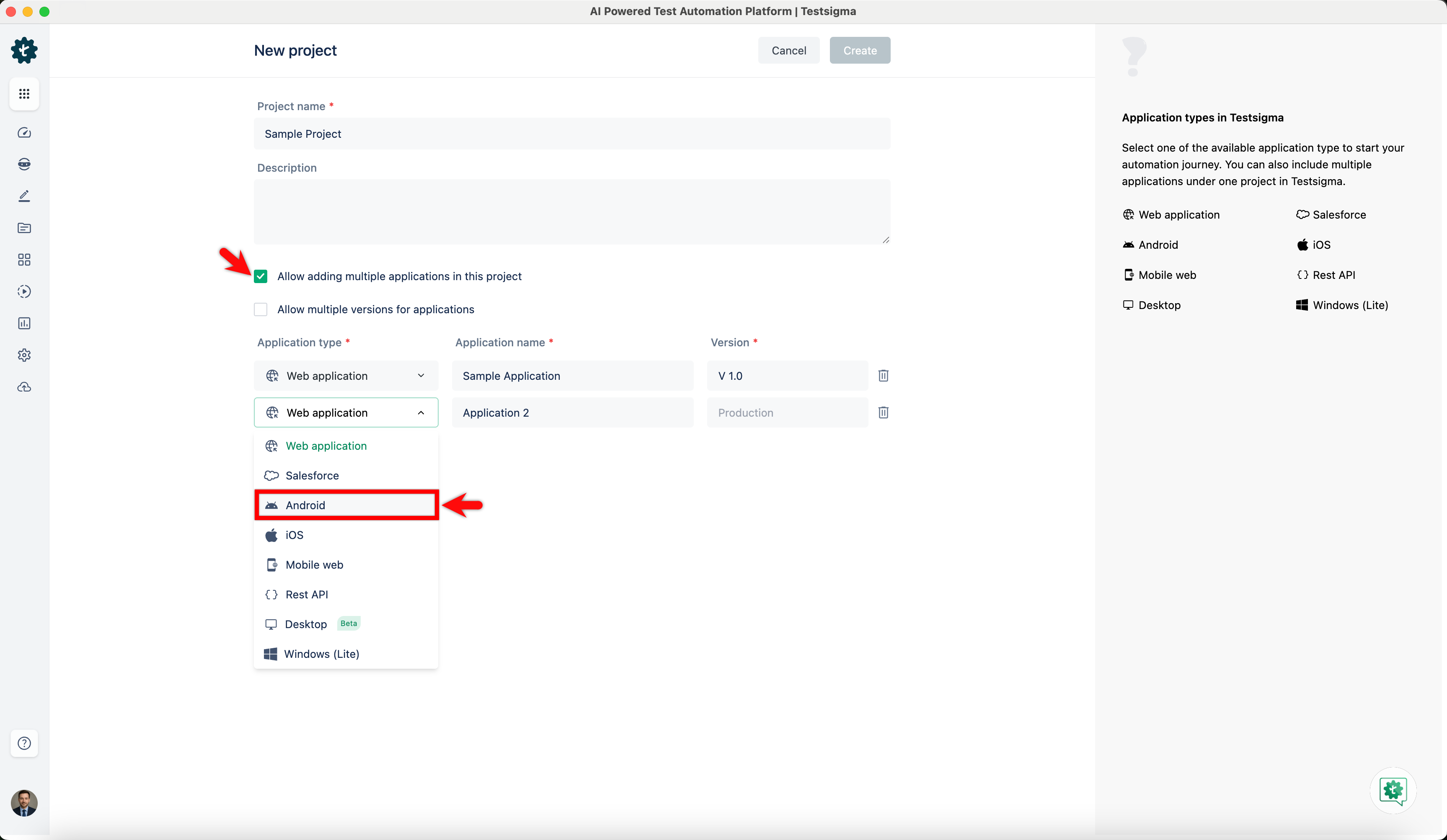 Project and Settings 3