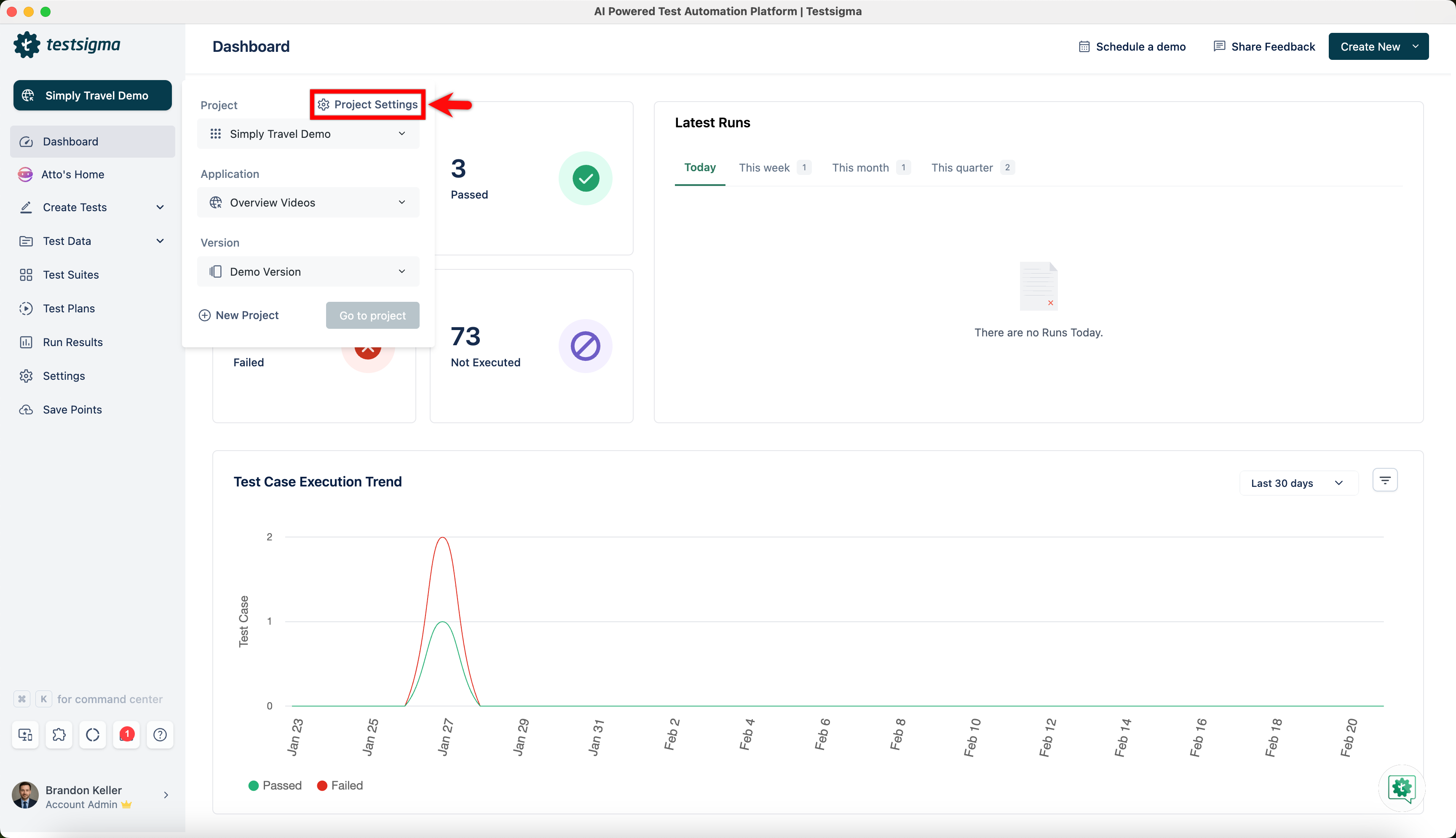 Add a new test case type 1