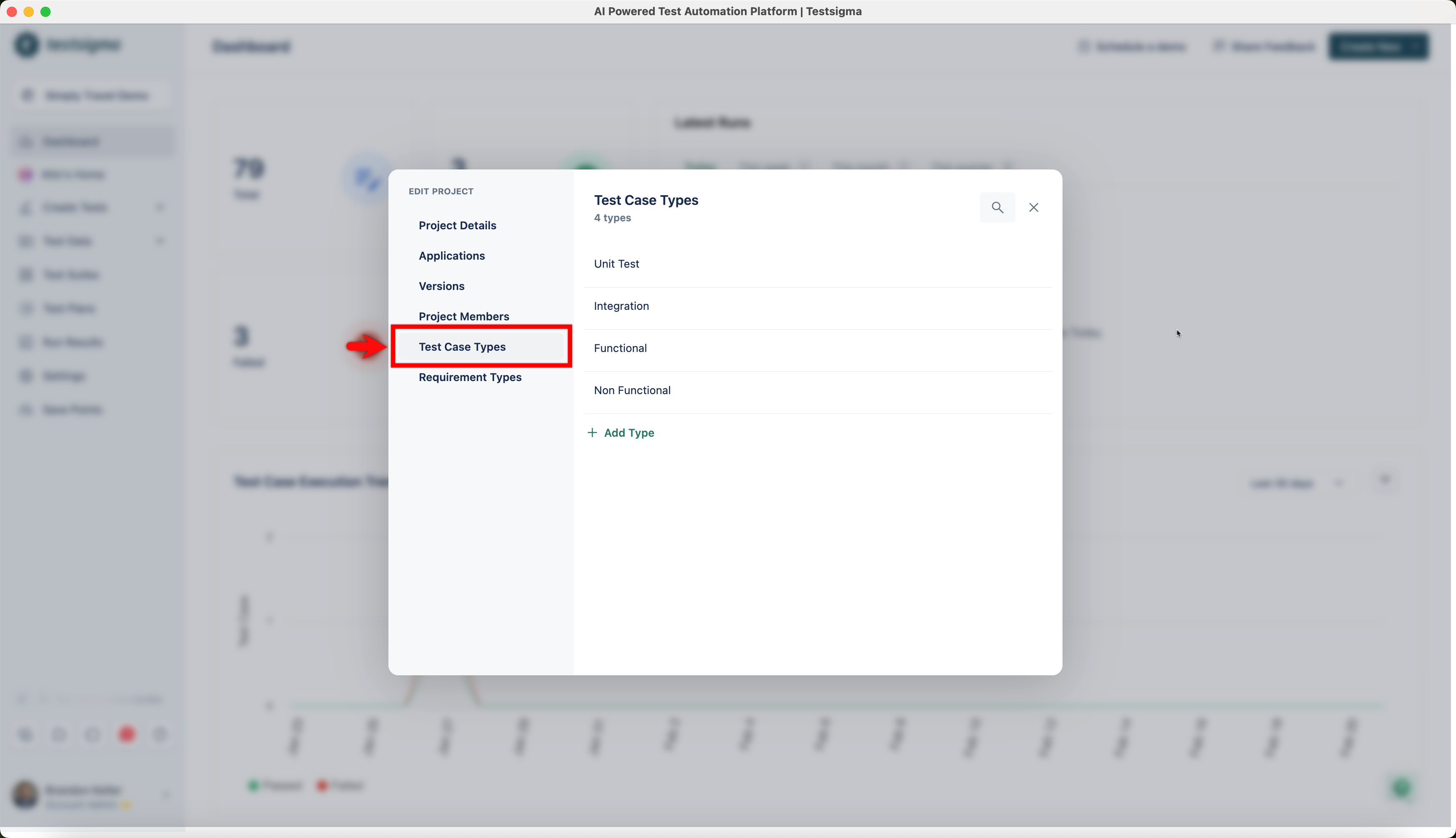 Add a new test case type 3
