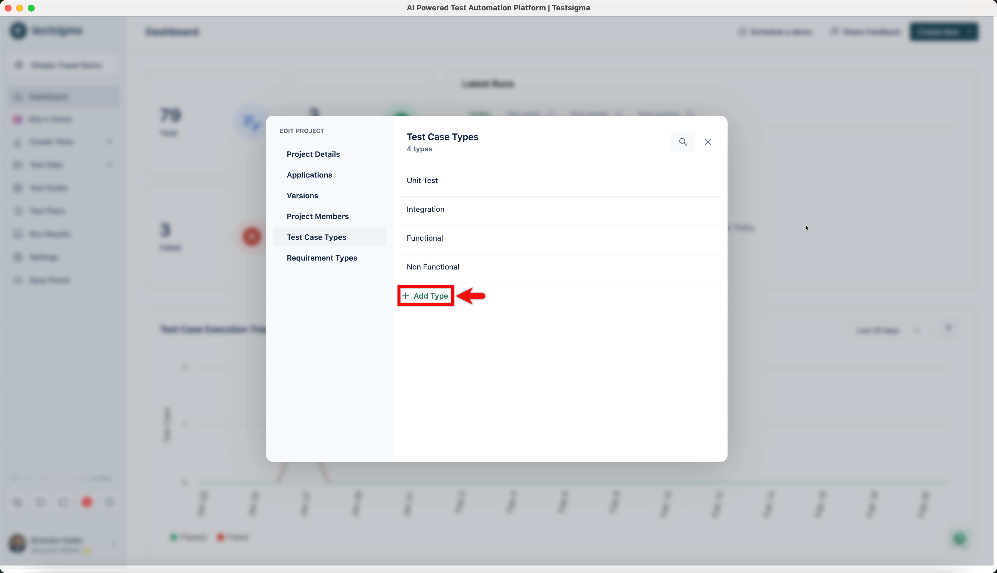 Add a new test case type 4