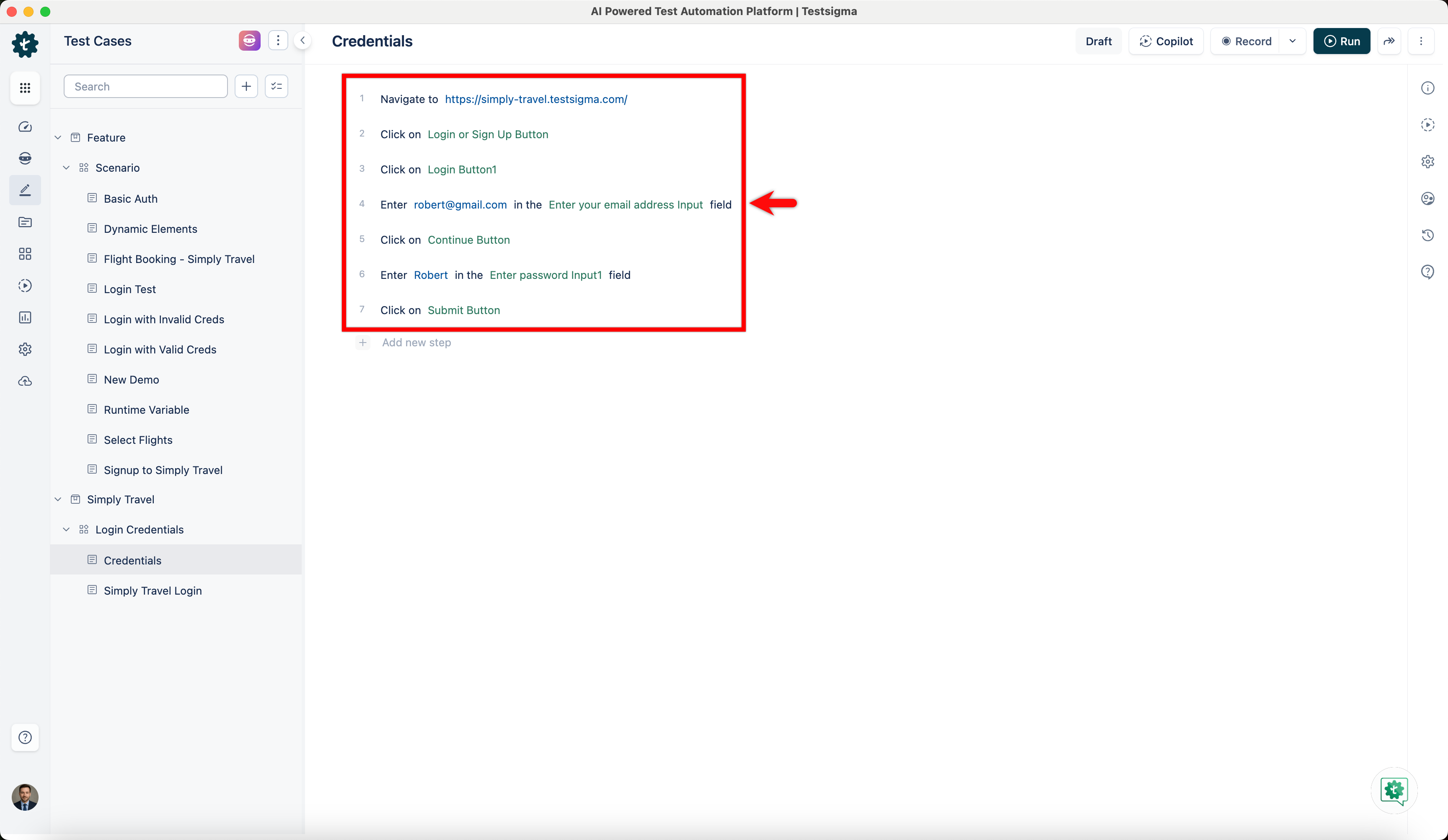 Login New Credentials 1
