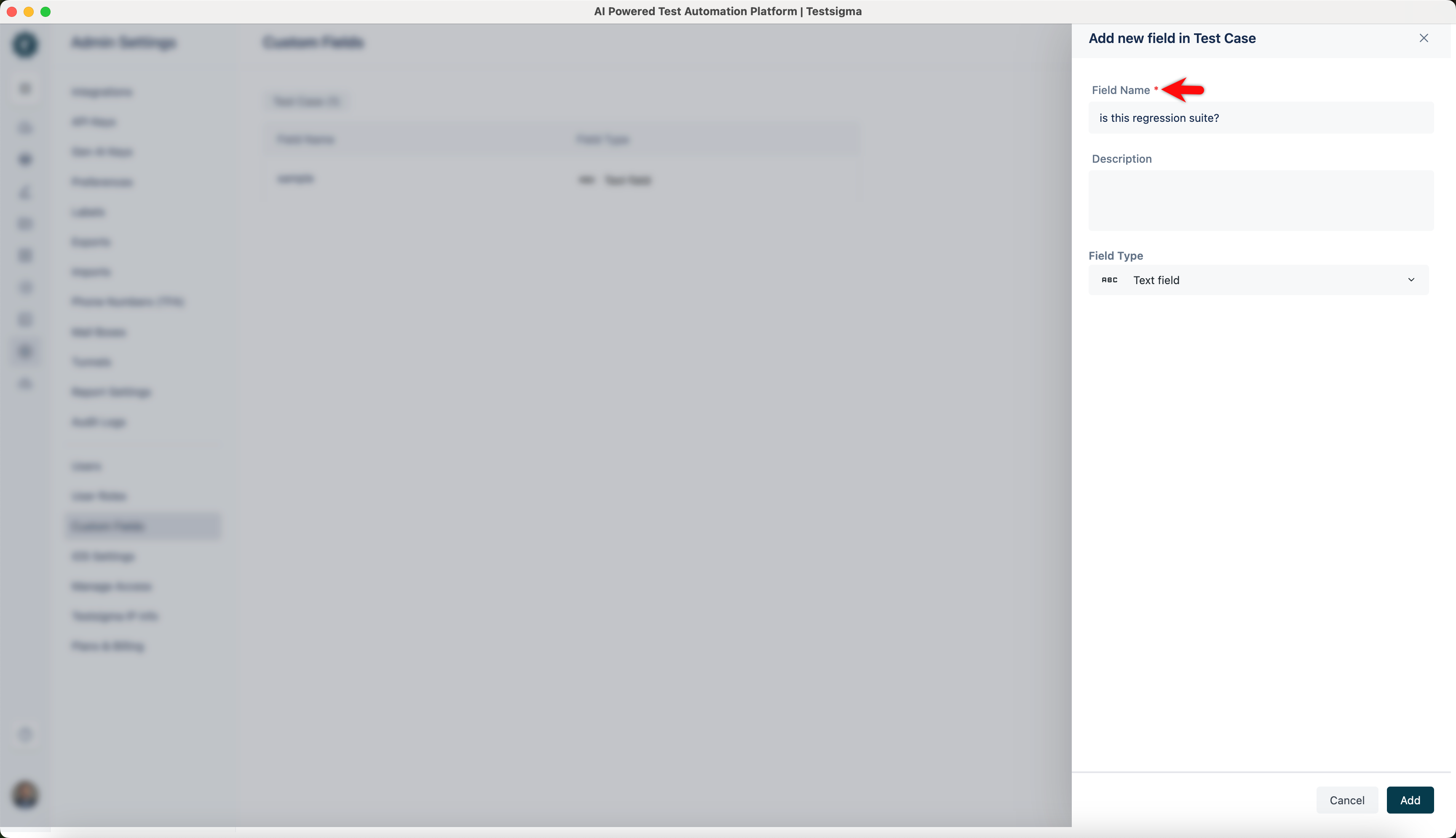 Create custom fields 4