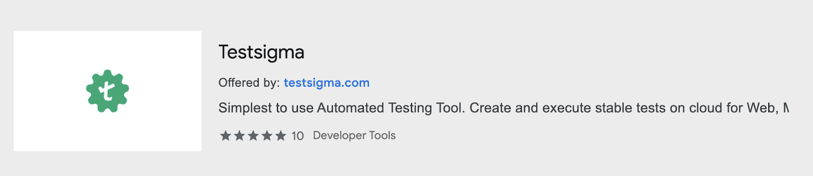 Testsigma Chrome Extension