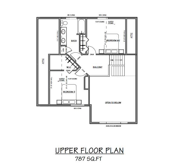 Bobcaygeon Log Home Floor Plan by 1867 Confederation