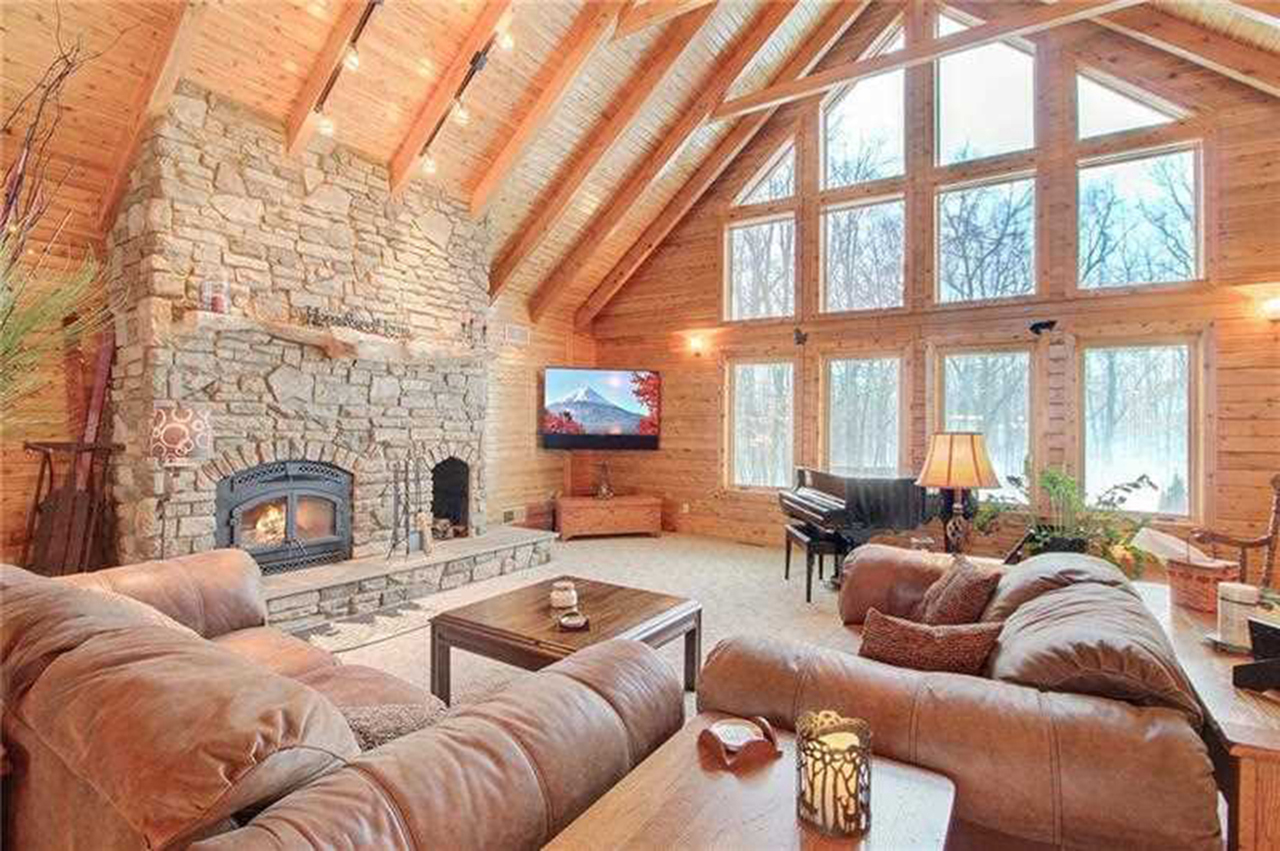 Lakeside Log Home Floor Plan by Cedar Direct