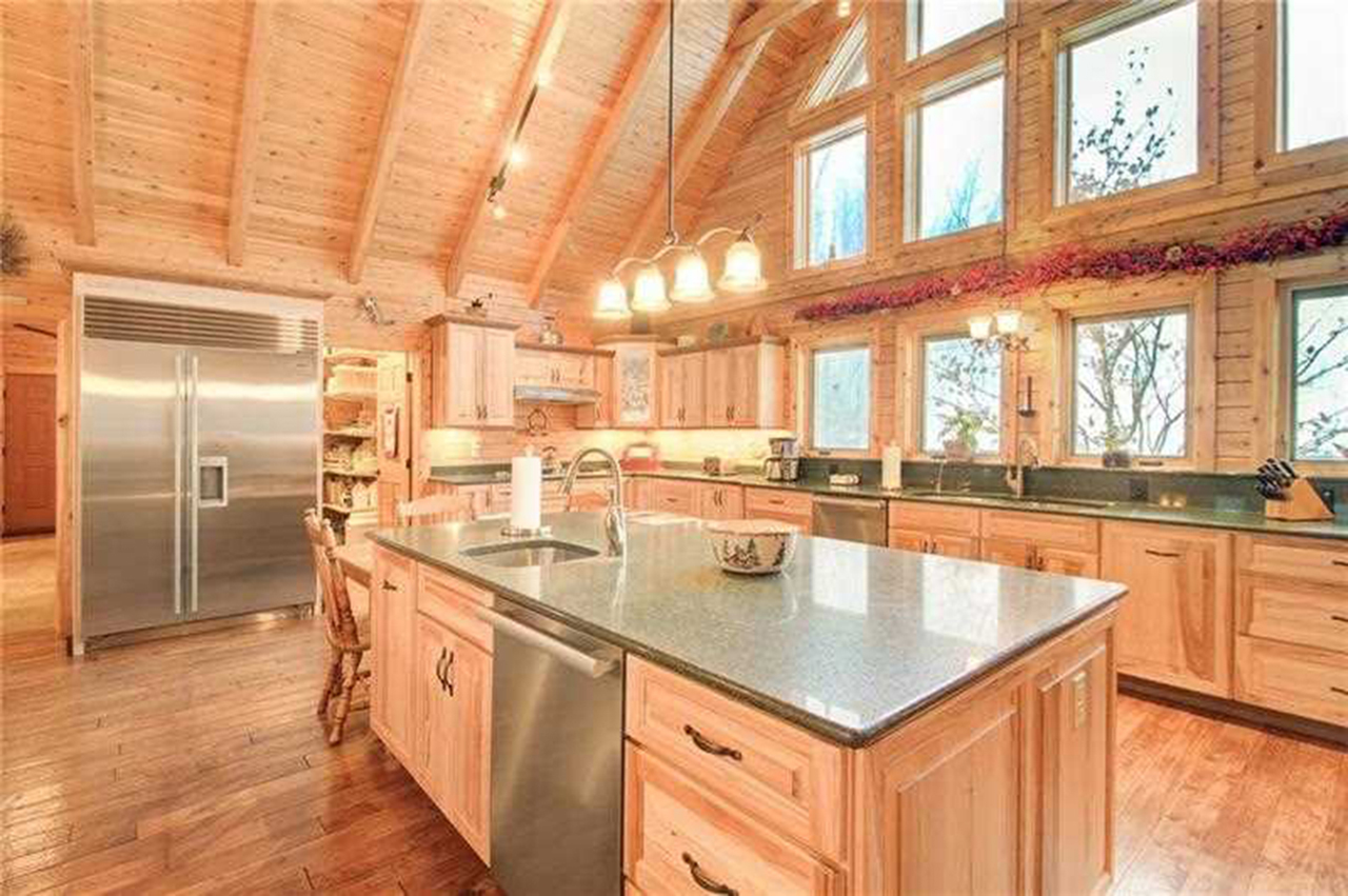 Lakeside Log Home Floor Plan by Cedar Direct