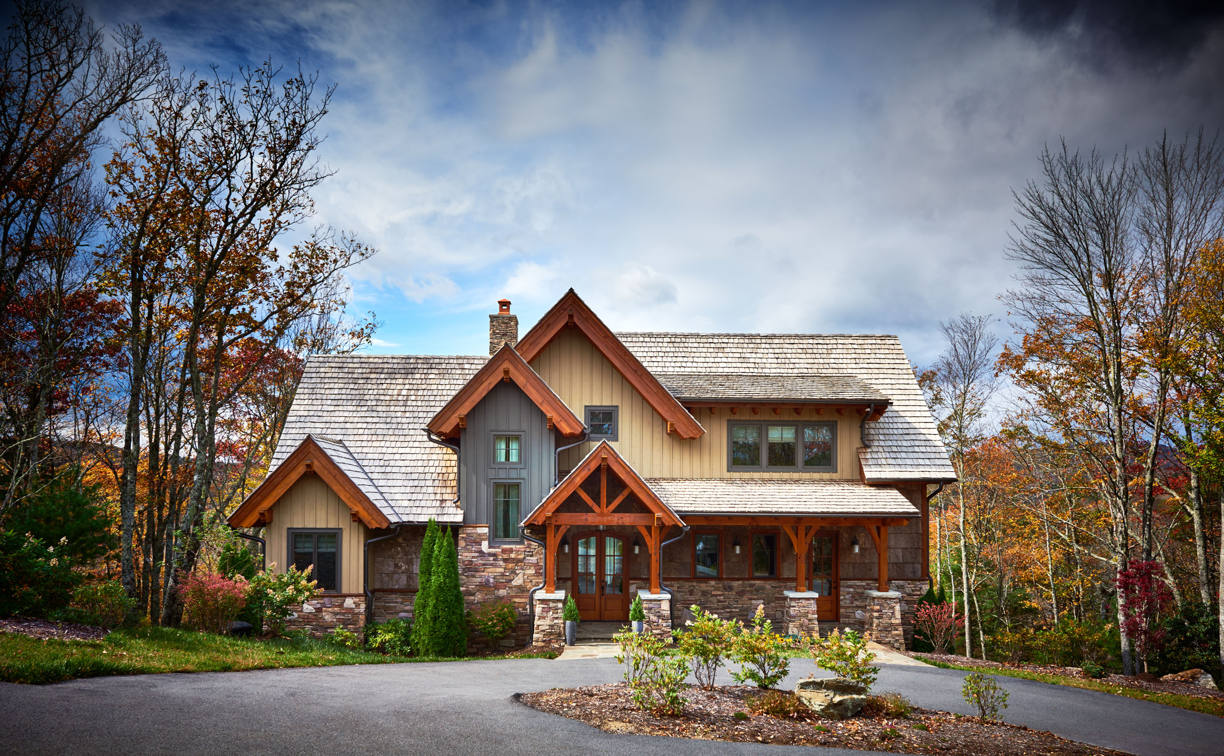 Bitterroot Timber Home Plan by MossCreek Designs