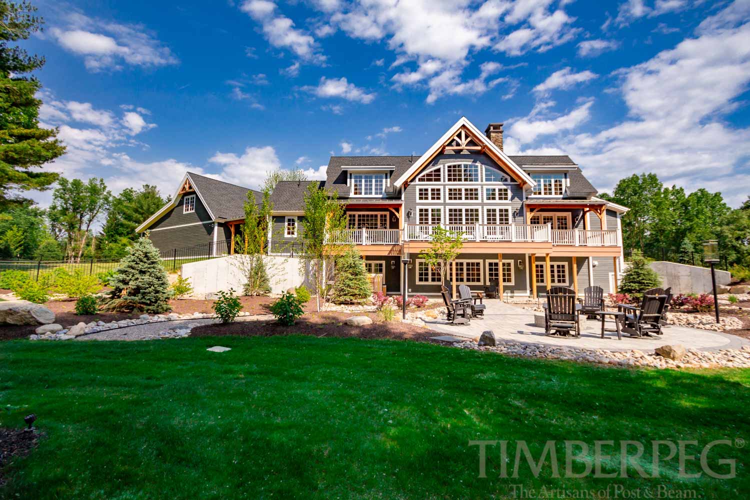 5. The Clifton Park Floor Plan by Timberpeg (T01003)