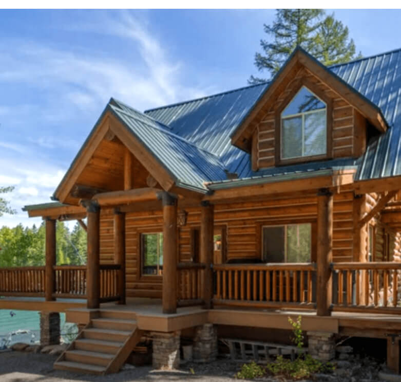 Fox Hollow Home Plan by Whisper Creek Log Homes