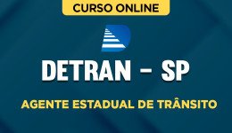 Capa Curso Detran SP - Agente Estadual de Trânsito