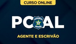 Capa Curso PC-AL - Agente e Escrivão de Polícia