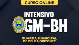 Capa Intensivo Guarda Municipal de BH