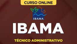 Capa Curso IBAMA - Técnico Administrativo