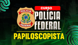 Capa Curso Papiloscopista da Polícia Federal