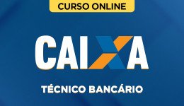 Capa Curso Caixa Econômica Federal - Técnico Bancário Novo