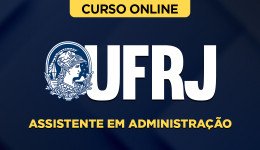 Capa Curso UFRJ - Assistente em Administração