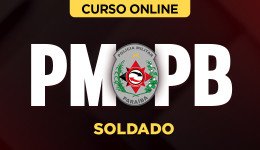 Capa Curso PM-PB - Soldado