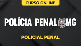 Capa Curso Completo Polícia Penal - MG - Policial Penal