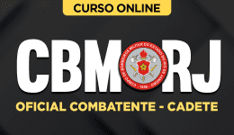 Capa Curso Corpo de Bombeiros Militar - RJ - Oficial Combatente - Cadete