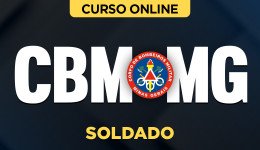 Capa Curso Corpo de Bombeiros Militar - MG - Soldado