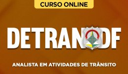 Capa Curso Detran-DF - Analista em Atividades de Trânsito