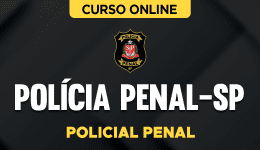 Capa Curso Polícia Penal - SP - Policial Penal	