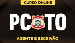 Capa Curso PC-TO - Agente e Escrivão