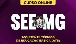 Capa Curso SEE-MG - Assistente Técnico Educação Básica (ATB)