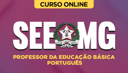 Capa Curso SEE-MG - Professor da Educação Básica - Português