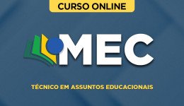 Capa Curso MEC - Técnico em Assuntos Educacionais