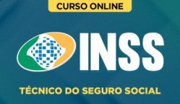 Capa Curso Grátis - INSS - Técnico do Seguro Social