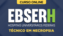 Capa Curso EBSERH - Técnico em Necropsia