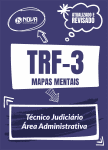 Capa 406 Mapas Mentais para TRF 3 - Técnico Judiciário - Área Administrativa (PDF)