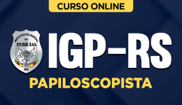 Capa Curso IGP-RS - Papiloscopista