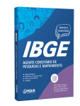 Capa Apostila IBGE 2026 - Agente Censitário de Pesquisas e Mapeamento - Temporário