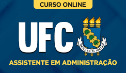 Capa Curso UFC - Assistente em Administração