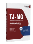 Capa Apostila TJ-MG 2026 - Oficial Judiciário - Comissário da Infância e da Juventude