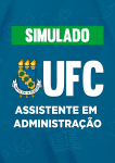 Capa Simulado - UFC - Assistente em Administração