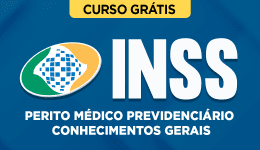 Capa Curso Grátis INSS - Perito Médico