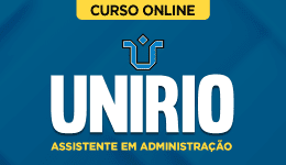 Capa Curso UniRio - Assistente em Administração