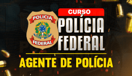 Capa Curso Polícia Federal - Agente de Polícia
