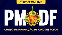 Capa Curso PM-DF - Curso de Formação de Oficiais (CFO)