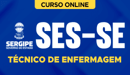 Capa Curso SES-SE - Técnico de Enfermagem