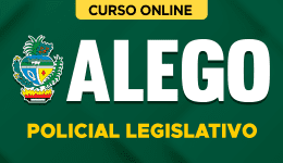 Capa Curso ALEGO - Policial Legislativo