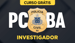 Capa Curso Grátis PC-BA - Investigador
