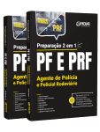 Capa Apostila PF e PRF - Preparação 2 em 1 - Agente de Polícia e Policial Rodoviário