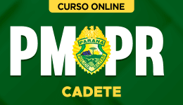 Capa Curso PM-PR - Cadete
